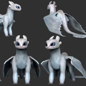 Ligthfury como entrenar a tu dragon -How to Train Your Drago