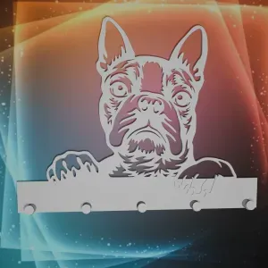 Boston Terrier Key Holder