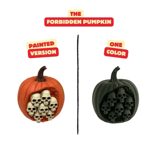 THE FORBIDDEN PUMPKIN / HALLOWEEN DECOR — Image 3 of 9