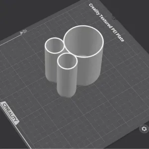 Simple toothbrush holder