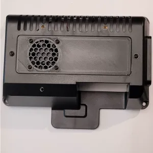 SmartiPi Touch Pro 3 back cover knockout panel with 40mm fan