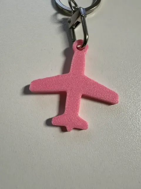 Jet Airplane Keychain