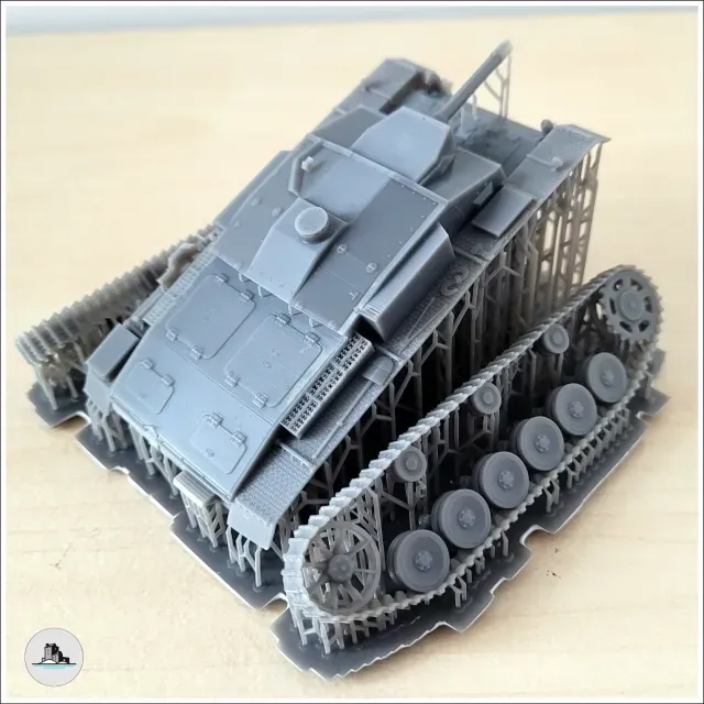 Sturmgeschutz StuG III Schwade flamethrower Flamm - WW2 mini — Image 2 of 9