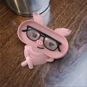 [Split Structure] Cute Piggy Lovely Glasses Box