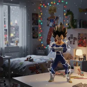 Vegeta, principe sayayin, characters, dragon ball z, anime
