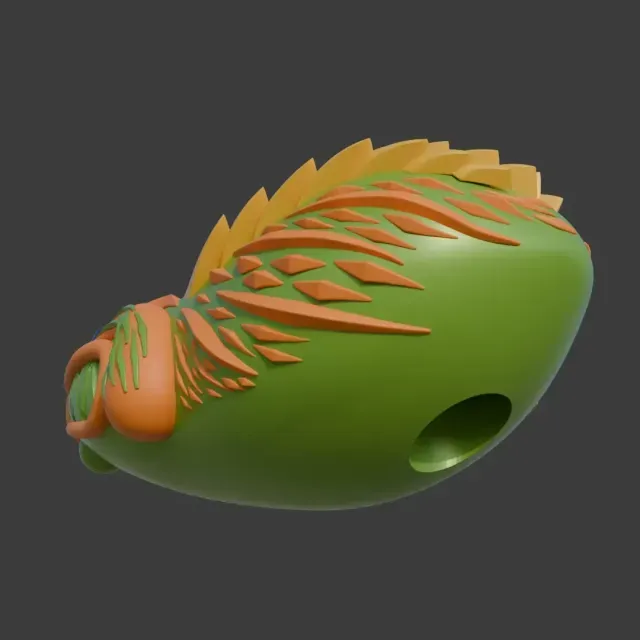 Spiky Soft Frog Fishing Rubber Lure Mold — Image 6 of 9