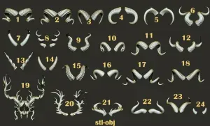 NegSphere Horns for Helmet 01
