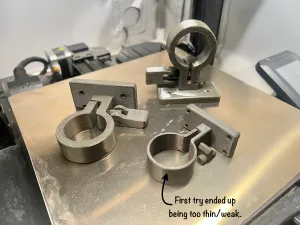 Pipe Clamp (Cam Lock) mount for 30mm Pipe
