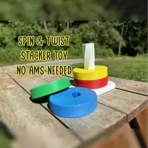 Spin and Twist stacker toy (NO AMS)
