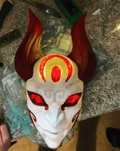 Diana Blood Moon Mask - League of Legends LOD