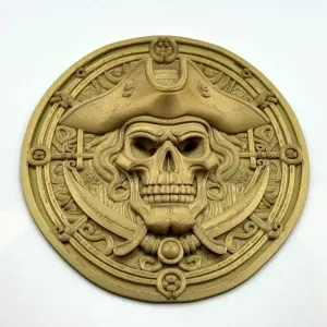 Pirate Skull Wall Art