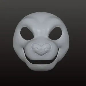 Big Cat Fursuit Head Base