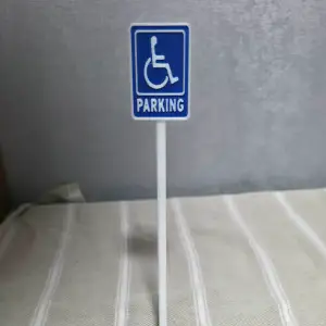 1/10 SCALE HANDICAP PARKING SIGN