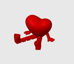 Articulated Heart - Valentine Gift