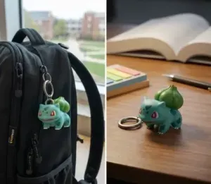 Cute Bulbasaur Chibi Keychain & Desk Figurine