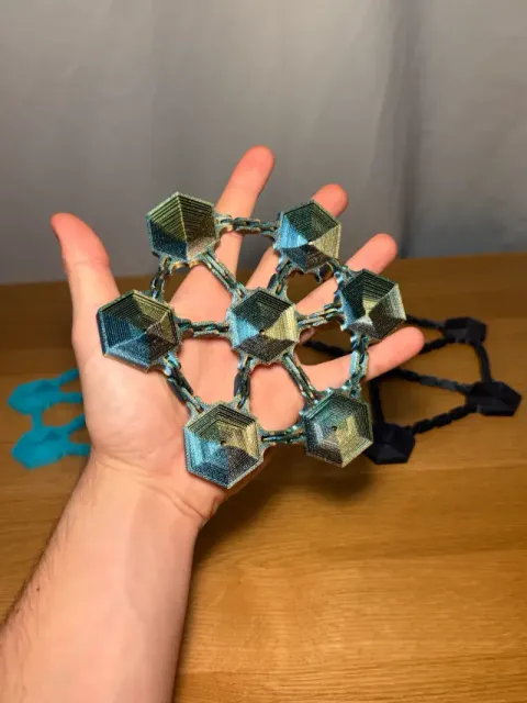 Hexagon Fidget Chain Mesh Toy — Фото 3 из 5