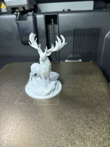 Majestic Stag – Detailed Deer Sculpture 3D Print