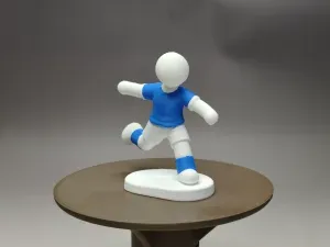 Mecha Chameleon Football Stance
