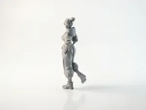 Street Chun Li Figurine Urban Style 3D Printable