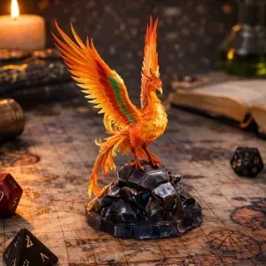Phoenix Rising D&D tabletop miniature