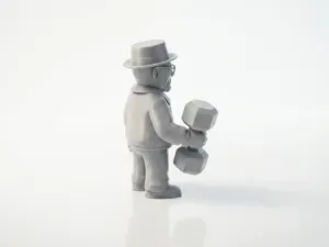 Walter White Figurine Breaking Bad 3D Printable
