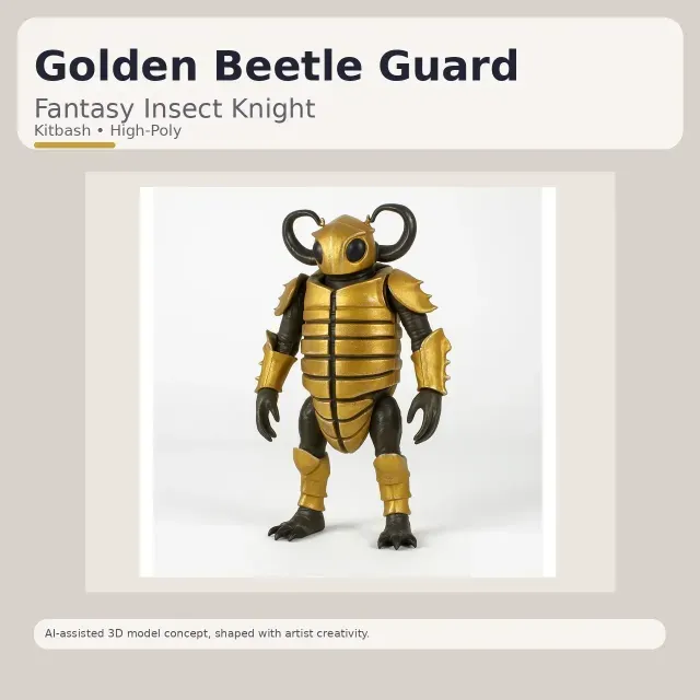 Creature Forge Pack – Fantasy & Sci-Fi Creature Collection — Фото 3 из 9