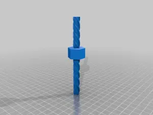 Test TR10x8P2 120mm with Nut 4-threaded