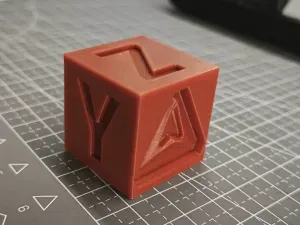Creality test cube new logo
