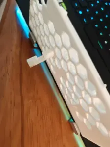 Unique Honeycomb Design Key Holder for 3D Printing