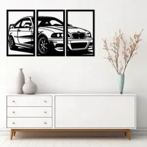 Classic BMW E46 M3 coupe Wall Art