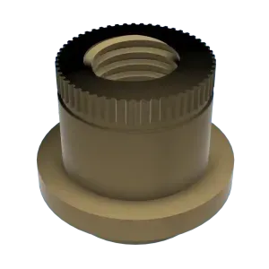 MINIATURE IQ-12 SPINDLE NUT STYLE KEYCHAIN