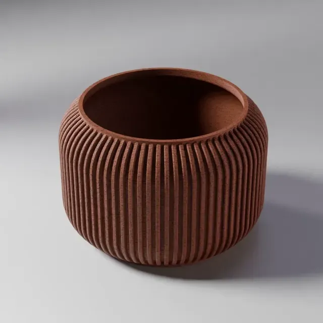 Vase 0002 B - Bulky planter vase — Фото 2 из 6
