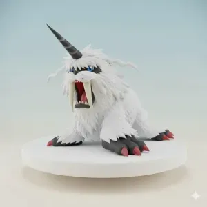 Ikkakumon Digimon Creature Model