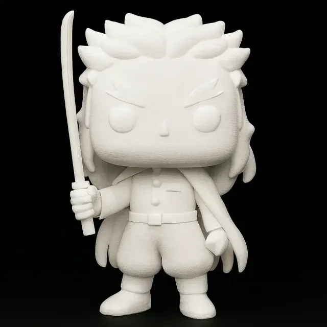 Funko Kyojuro Rengoku-Kimetsu No Yaiba-Demon Slayer — Фото 2 из 5