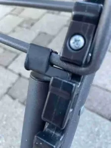 Sicherung für Liegestuhl/Safety device for deck chair