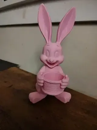 Easter Bunny Figure with Kinder Surprise Egg — Image 2 of 5