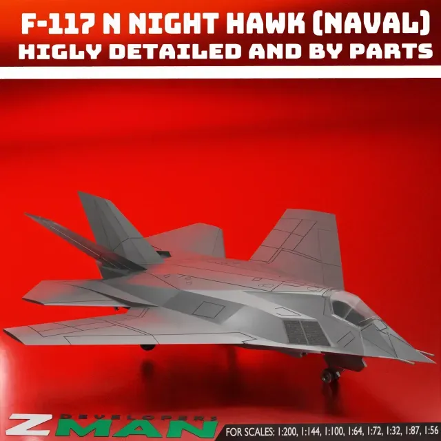 F-117N (NAVAL STEALTH BOMBER) V2 — Фото 5 из 9