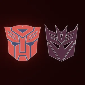 AUTOBOTS AND DECEPTICONS LOGO