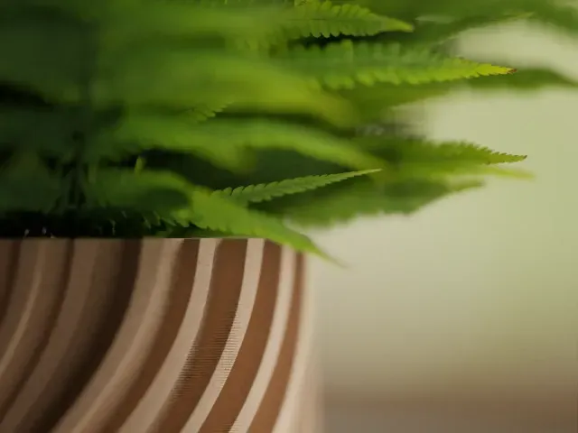 Plant Pot Planter Wavy 2 Twisted — Фото 5 из 5