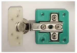 Cabinet Door Repair Plate