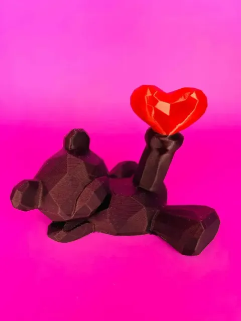 Teddy bear & heart — Image 4 of 5
