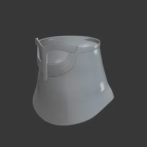 Neck Gorget – 3D Printable Armor Piece