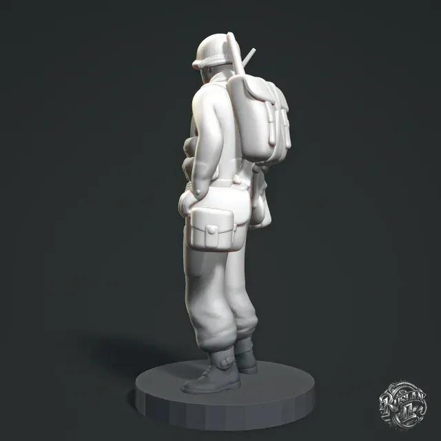 Soldier with Radio #RoZ — Image 4 of 9