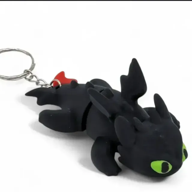 Toothless keychain