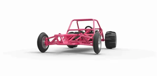 Diecast old school Sand Rail buggy Version 2 Scale 1:25 — Фото 3 из 9