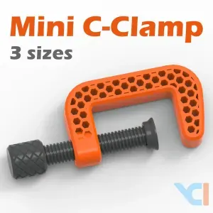 Mini C-Clamp - 3 sizes