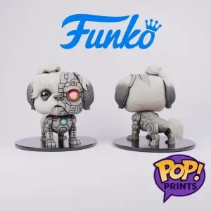 Shih Tzu Cyborg Funko Pop