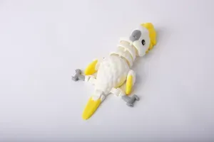 Cockatoo Flexi Toy - Articulated Bird