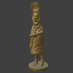 Drummer (nuragic bronze age statuette)