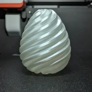 Spiral Easter egg in Vase mode (FAST print)